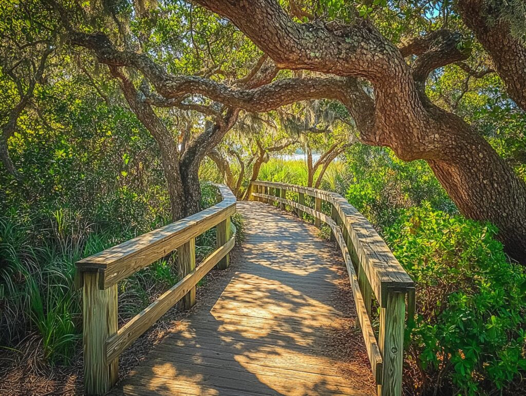 Nature walk in North Myrtle Beach