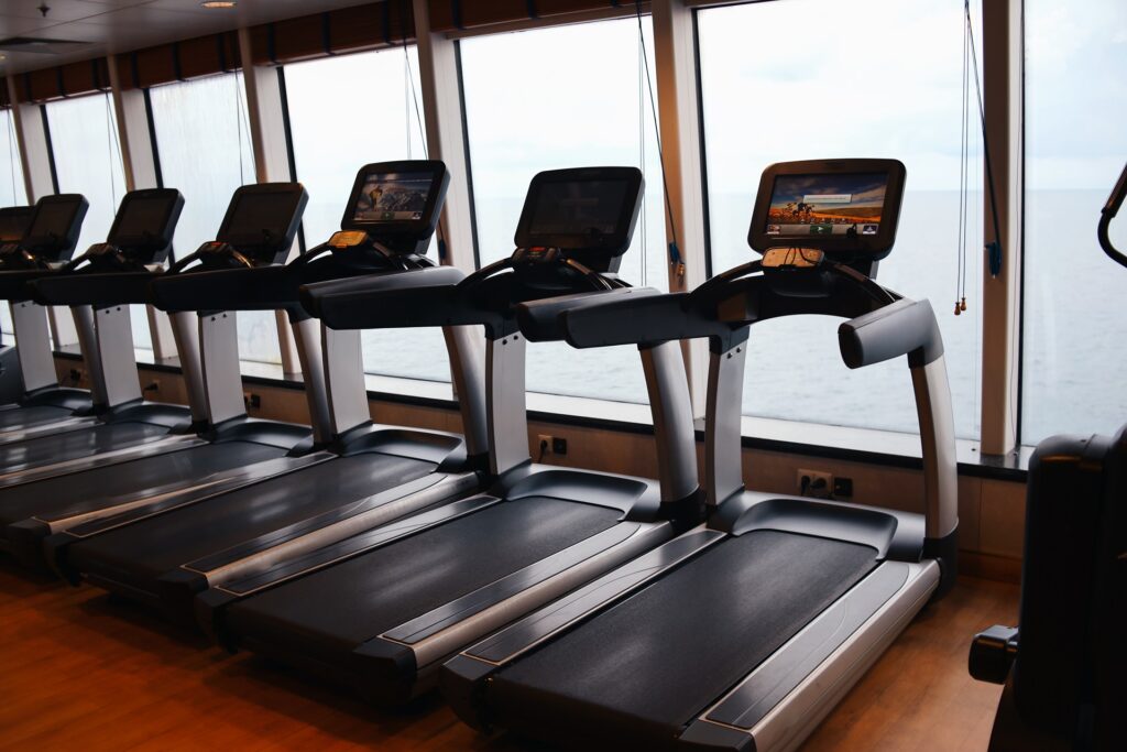 Treadmill with ocean view