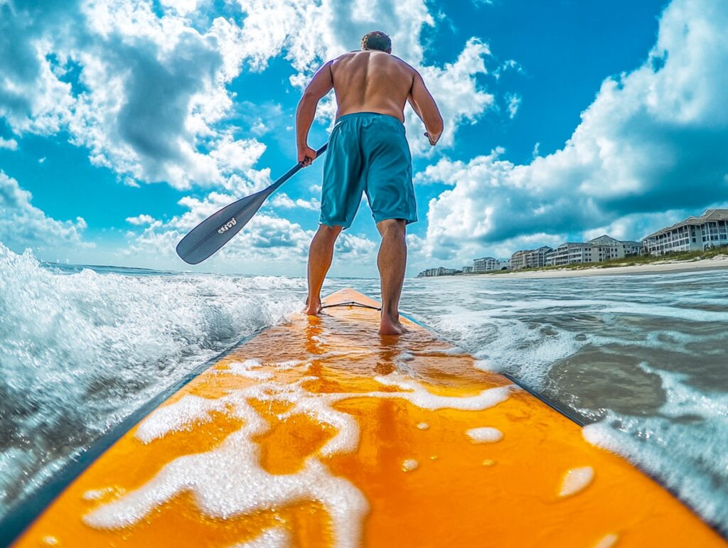 Paddleboarding in North Myrtle Beach - Thomas Beach Vacations