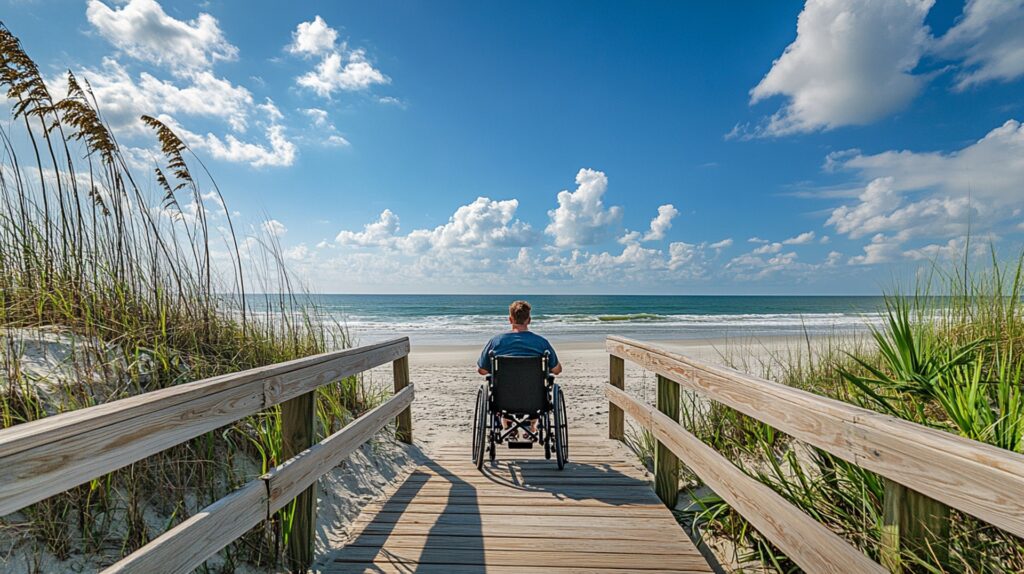 accessible beach adventures in North Myrtle Beach