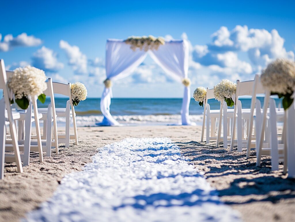 Wedding on the beach in North Myrtle Beach